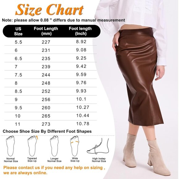 Women's Square Toe Ankle Chestnut Boot Faux Suede Low Apricot Heel Chelsea Shoes - Picture 7 of 7